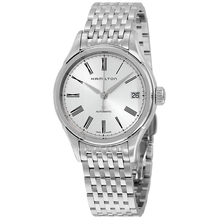 Hamilton Classic Jazzmaster Valiant White Dial Stainless Steel Ladies Watch H39415154