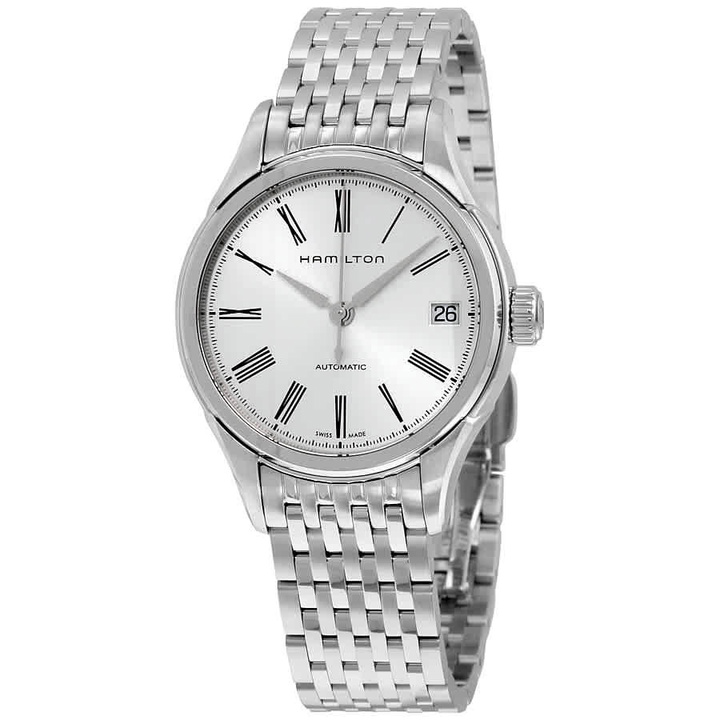 Photo: Hamilton Classic Jazzmaster Valiant White Dial Stainless Steel Ladies Watch H39415154