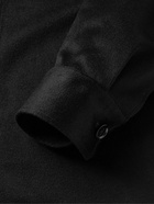 Zegna - Oasi Cashmere-Felt Overshirt - Black