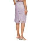 RESCHA SSENSE Exclusive Purple Jalidaar Midi Skirt