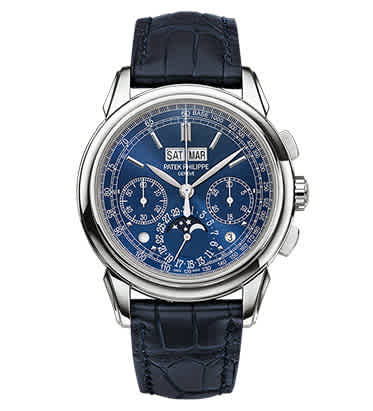 Photo: Patek Philippe Grand Complication Blue Dial Chronograph Mens Watch 5270G-019