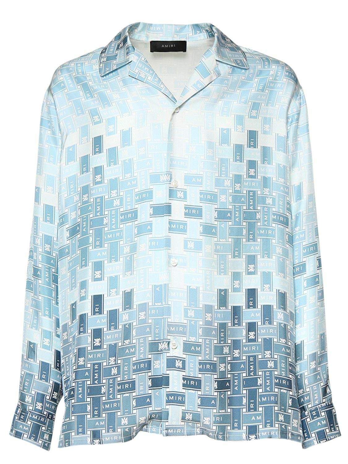 Photo: AMIRI - Gradient Tape Silk Pajama Shirt