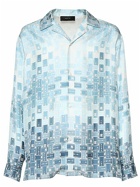 AMIRI - Gradient Tape Silk Pajama Shirt
