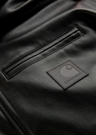 Carhartt Wip Detroit Faux Leather Jacket Black