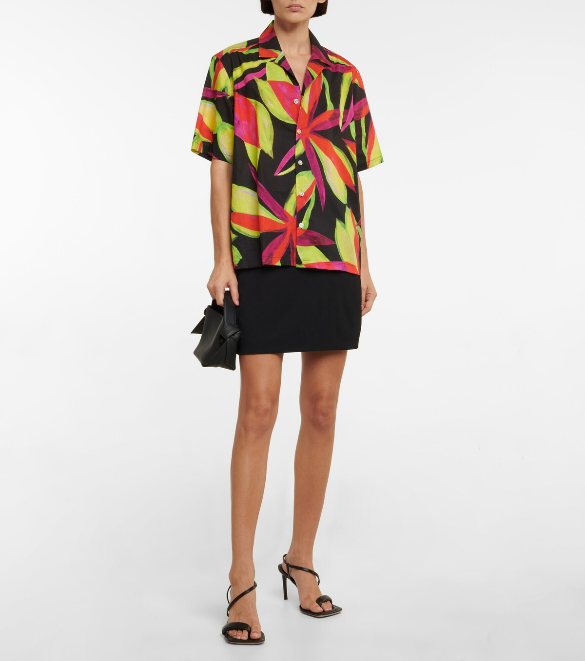 Louisa Ballou - Weekend printed cotton shirt