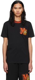 Moschino Black Varsity Teddy Bear T-Shirt