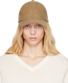 Carter Young Brown Shirting Stripe Baseball Cap