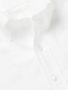 Kingsman - Slim-Fit Button-Down Collar Cotton Oxford Shirt - White
