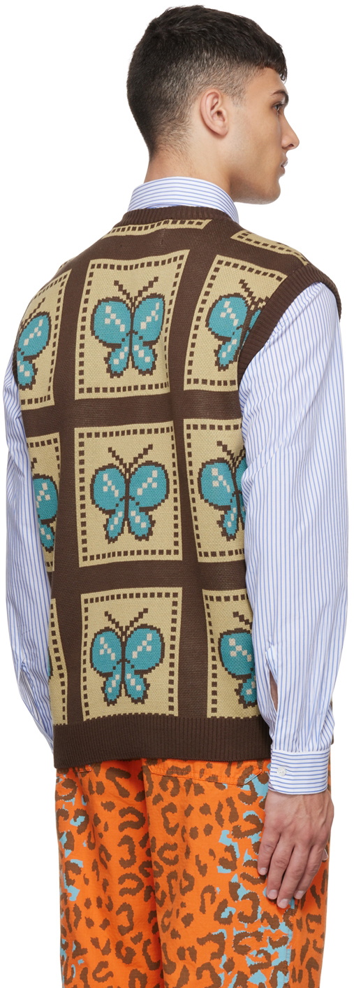 Awake NY Khaki Acrylic Vest