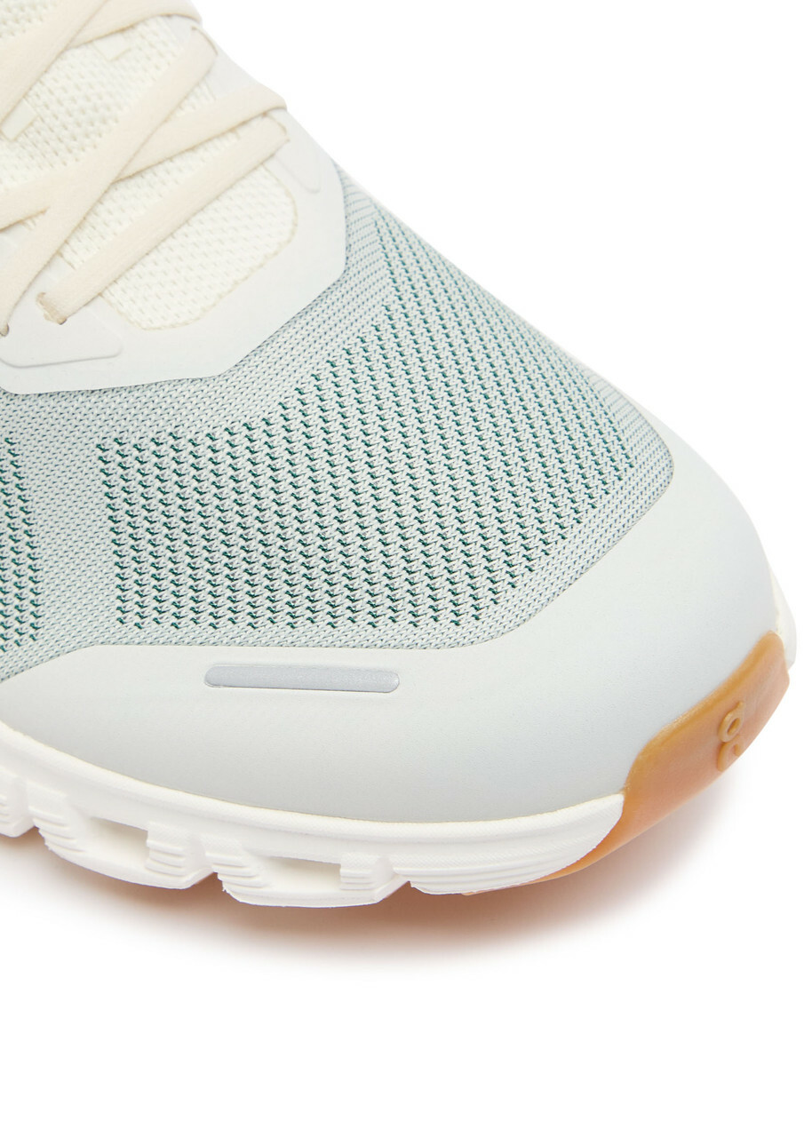 ON Cloud 6 Versa Jacquard Mesh-knit Sneakers Grey