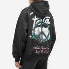 Patta Men's Xerox Peace Boxy Hoodie in Black