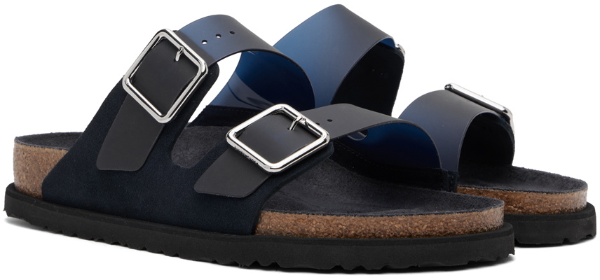 Birkenstock Navy 1774 Arizona PVC Milky Sandals Birkenstock display picture 2