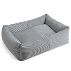 HAY Dog Bed - Large in Blue/White Stripe 