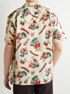 Gitman Vintage - Convertible-Collar Printed Cotton-Poplin Shirt - Multi