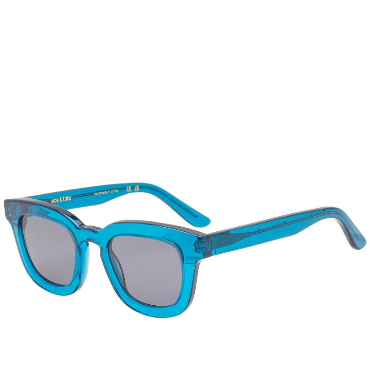 Photo: Ace & Tate Men's Young Bobby Sunglasses in Neptune