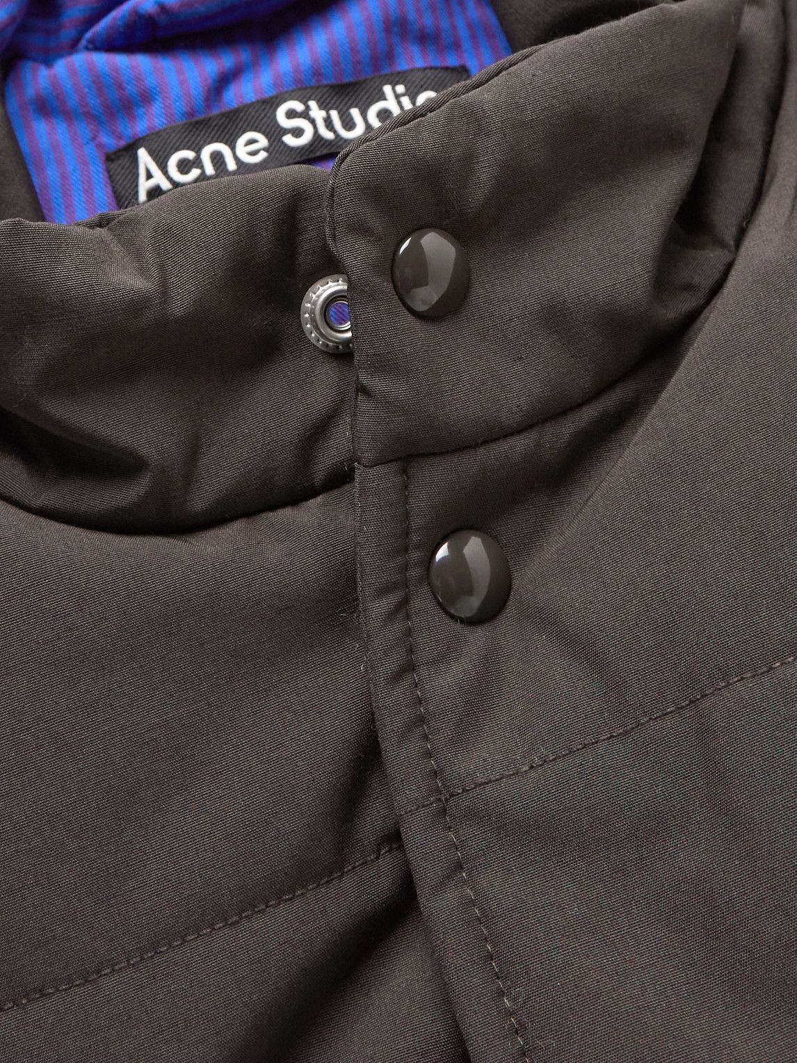 Acne Studios - Quilted Shell Down Gilet - Brown Acne Studios