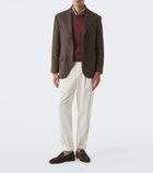 Brunello Cucinelli Checked cashmere blazer