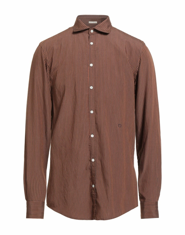Photo: Massimo Alba Mens Shirt in Brown