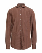 Massimo Alba Mens Shirt in Brown