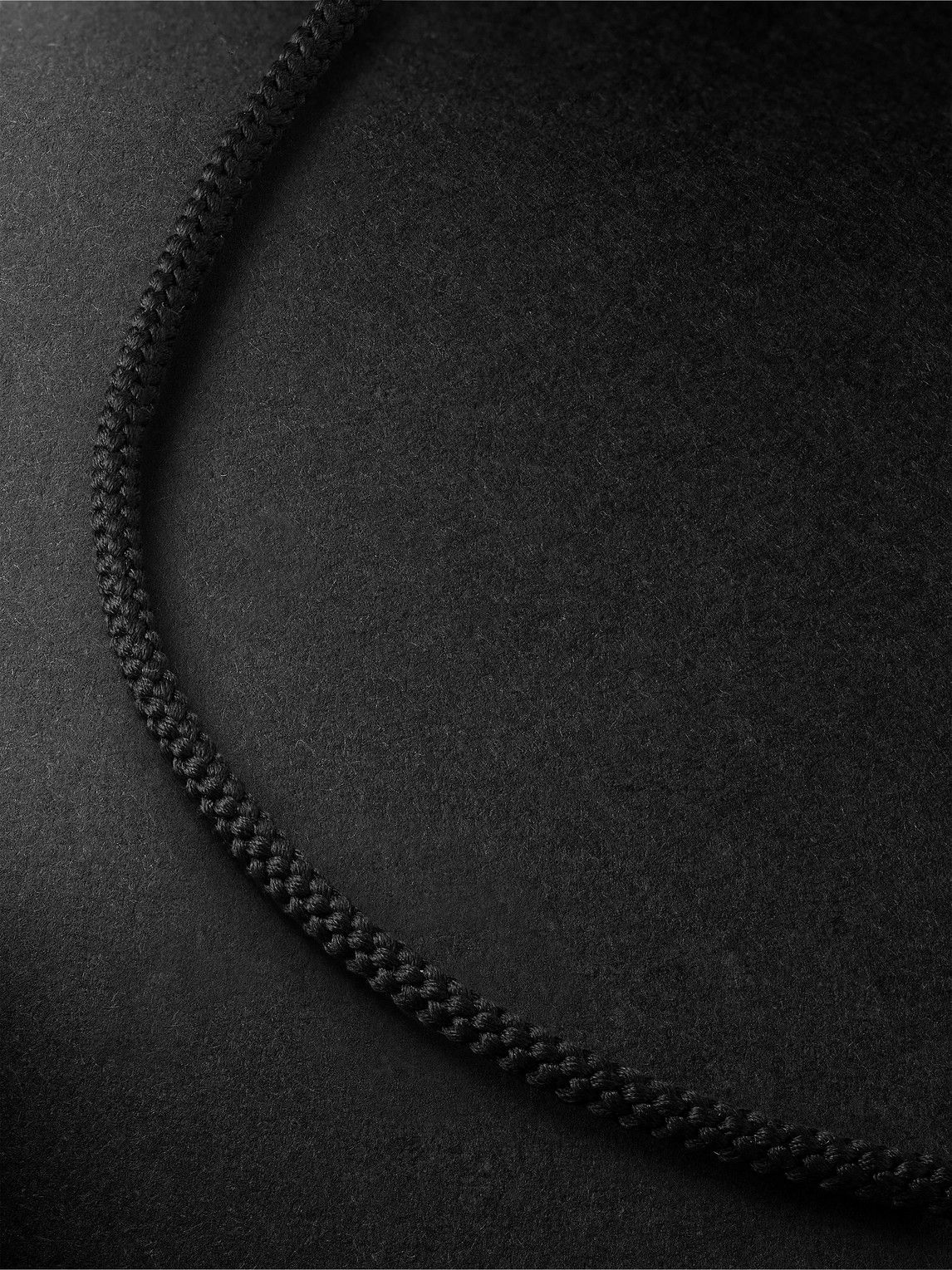 Ouie - Toggle 14-Karat Gold, Silk Cord and Diamond Necklace and Bracelet