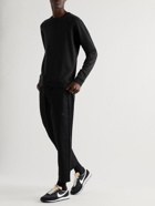 Nike - Sportswear Style Essentials Cropped Cotton-Blend Twill Trousers - Black