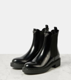 Prada Leather Chelsea boots
