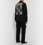 Off-White - Logo-Print Denim Overshirt - Black