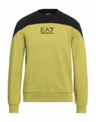 Ea7 Mens Sweatshirt Lime in Green
