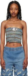 Diesel Blue De-Tary Denim Top