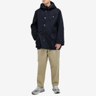 Universal Works Men's Boston Parka Jacket in Navy