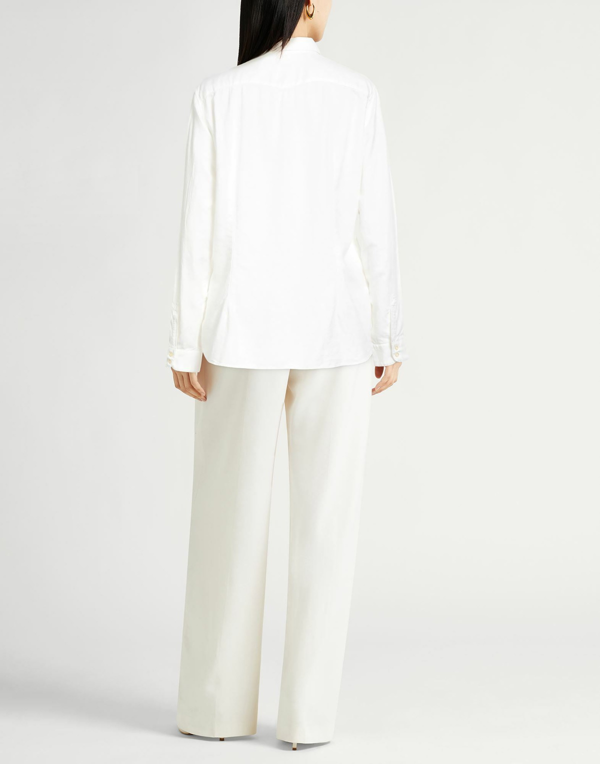 Massimo Alba Womens Shirt in Ivory