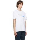 Neil Barrett White Message Graphic T-Shirt