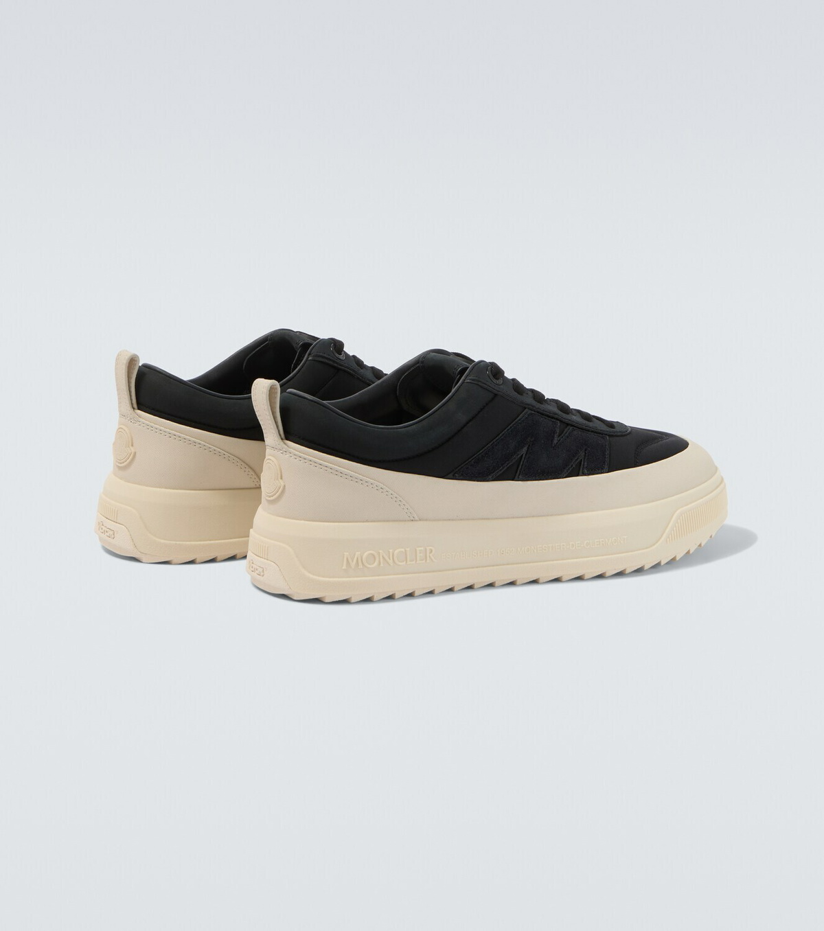 Moncler Altive leather-trimmed sneakers