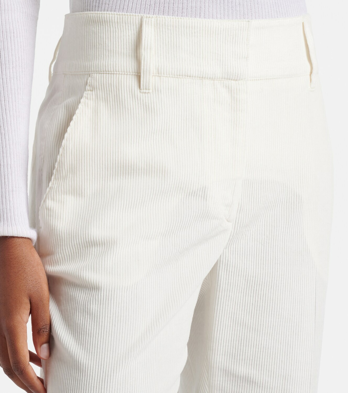 Gabriela Hearst Ianthe cotton corduroy wide-leg pants