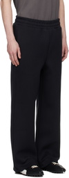 Seventh Black V2 Stacks Lounge Pants