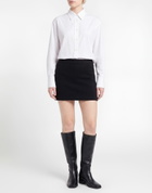 Roberto Collina Womens Mini skirt in Black