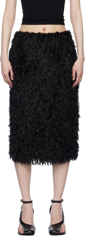 Photo: 16Arlington Black Eilo Midi Skirt
