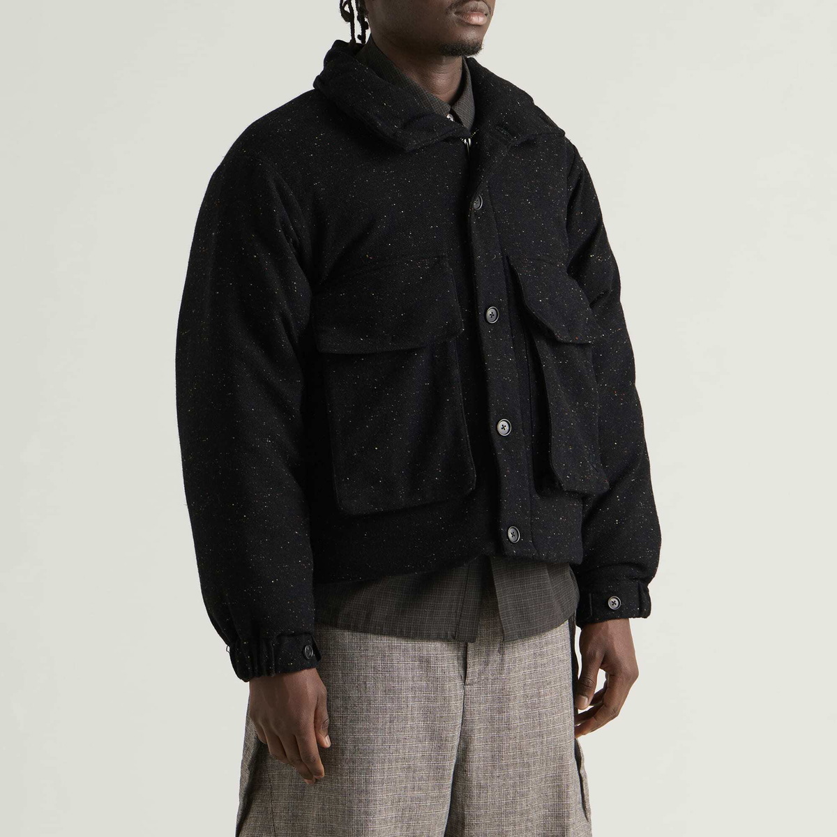 Gander Men's Down Peveril Jacket in Black