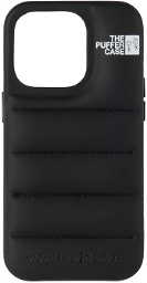 Urban Sophistication Black 'The Puffer' iPhone 14 Pro Case