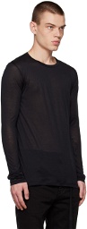 Ann Demeulemeester Black Gunther Long Sleeve T-Shirt