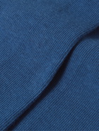 Falke - Sensitive London Stretch Combed Cotton-Blend Socks - Blue
