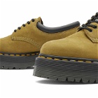 Dr. Martens Women's 8053 Quad Tumbled Shoes in Green
