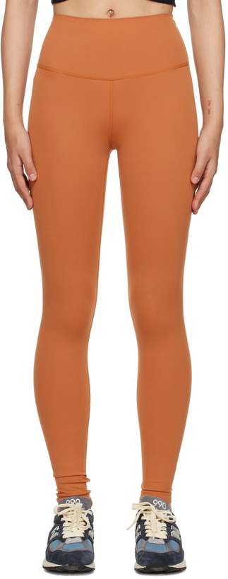 Photo: Splits59 Orange Sprint Rigor Leggings