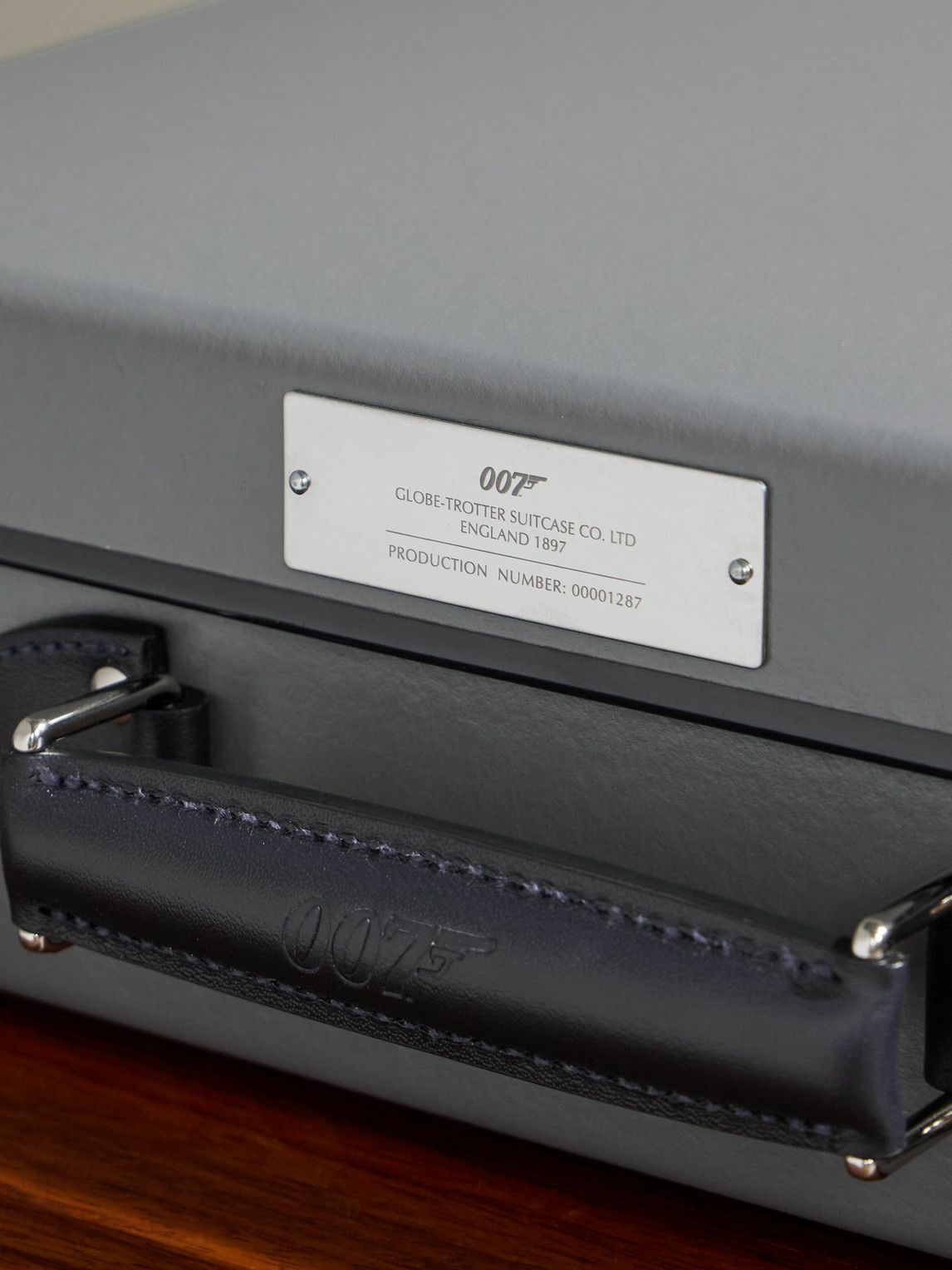 Globe-Trotter - 007 No Time To Die Leather-Trimmed Vulcanised Fibreboard Attaché Case