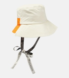 JW Anderson - Logo technical bucket hat