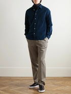 Norse Projects - Osvald Garment-Dyed Cotton-Corduroy Shirt - Blue