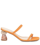 Jacquemus - Les Mules Vallena suede sandals