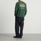 Palmes Men's Angels Long Sleeve T-Shirt in Dark Green