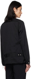 Black Comme des Garçons Black Raw Edge Jacket