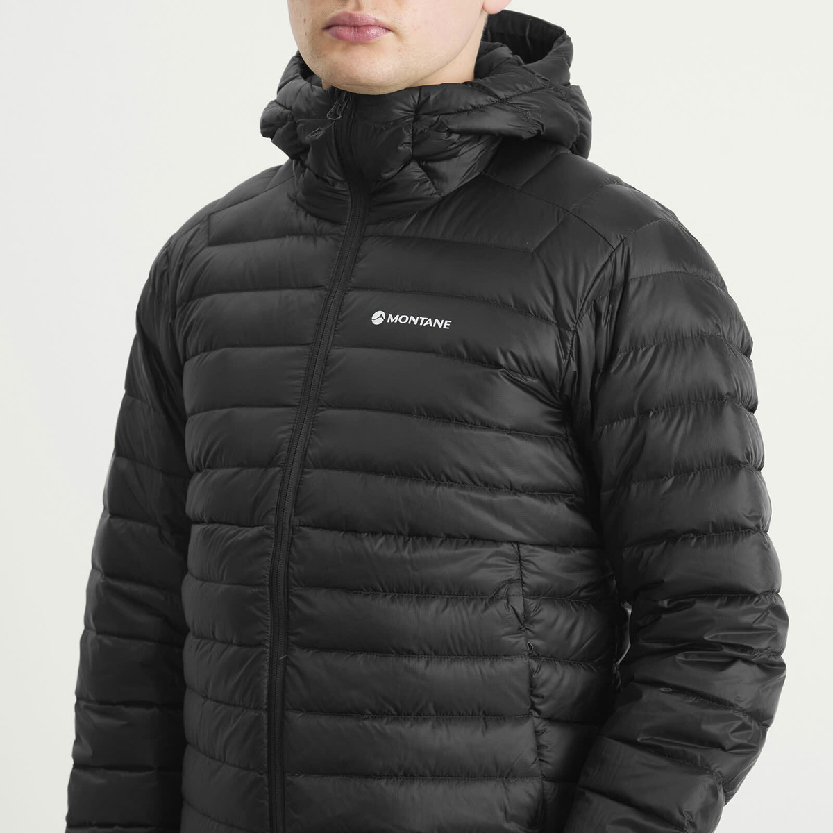 Montane Men's Anti-Freeze Hooded Down Jacket in Black